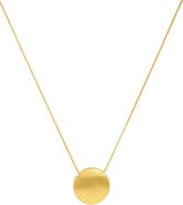 Dean Davidson White Topaz Petite Pavé Pendant Necklace