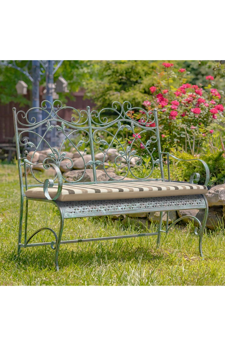 Outdoor Decor by Commonwealth Outdoor Bench Seat Cushion, Alternate, color, 