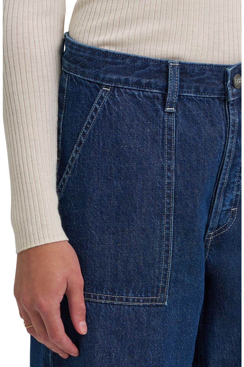 Patch Pocket Slouchy Cotton & Linen Jeans, Alternate, color, SWITCH IT UP