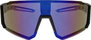Hurley Semi Rim Polarized Shield Sunglasses