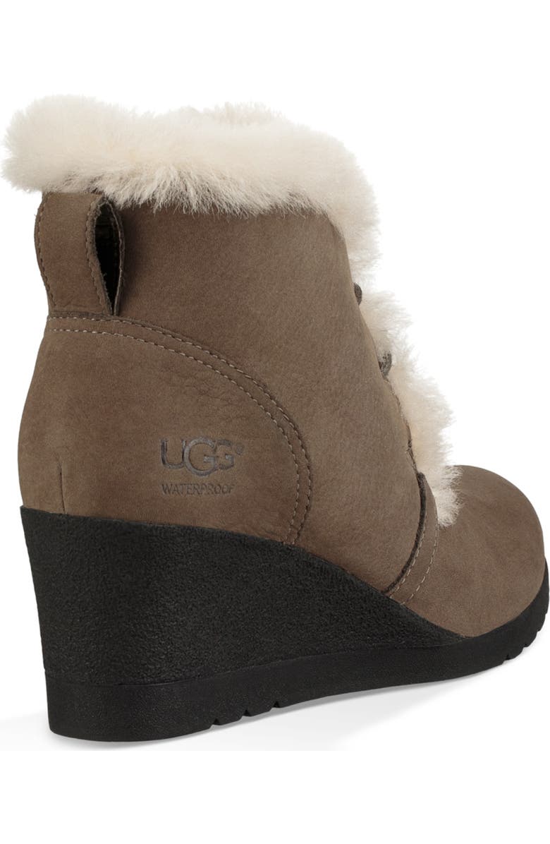UGG<sup>®</sup> Jeovana Waterproof Genuine Shearling Lined Boot, Alternate, color,