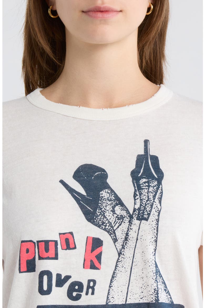 Punk Over Heels Graphic T-Shirt, Alternate, color, VINTAGE WHITE