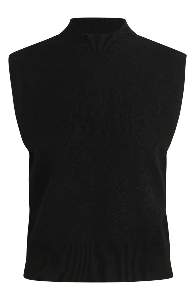 Favorite Daughter The Whitney Sleeveless Knit Crop Top, Alternate, color, Black
