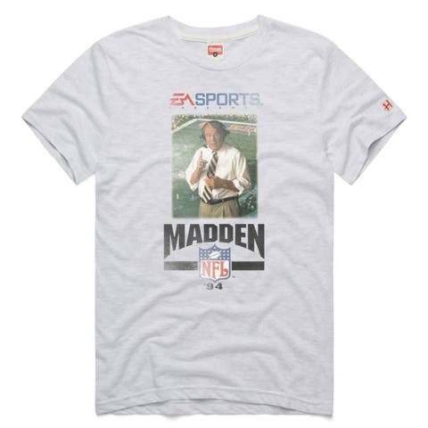 Unisex Homage Ash Madden NFL '94 Cover Tri-Blend T-Shirt