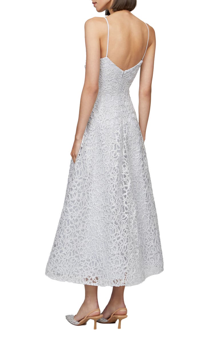 Theia Tulle Midi Dress, Alternate, color,