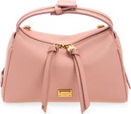 Dolce&Gabbana Vittoria Leather Top Handle Bag