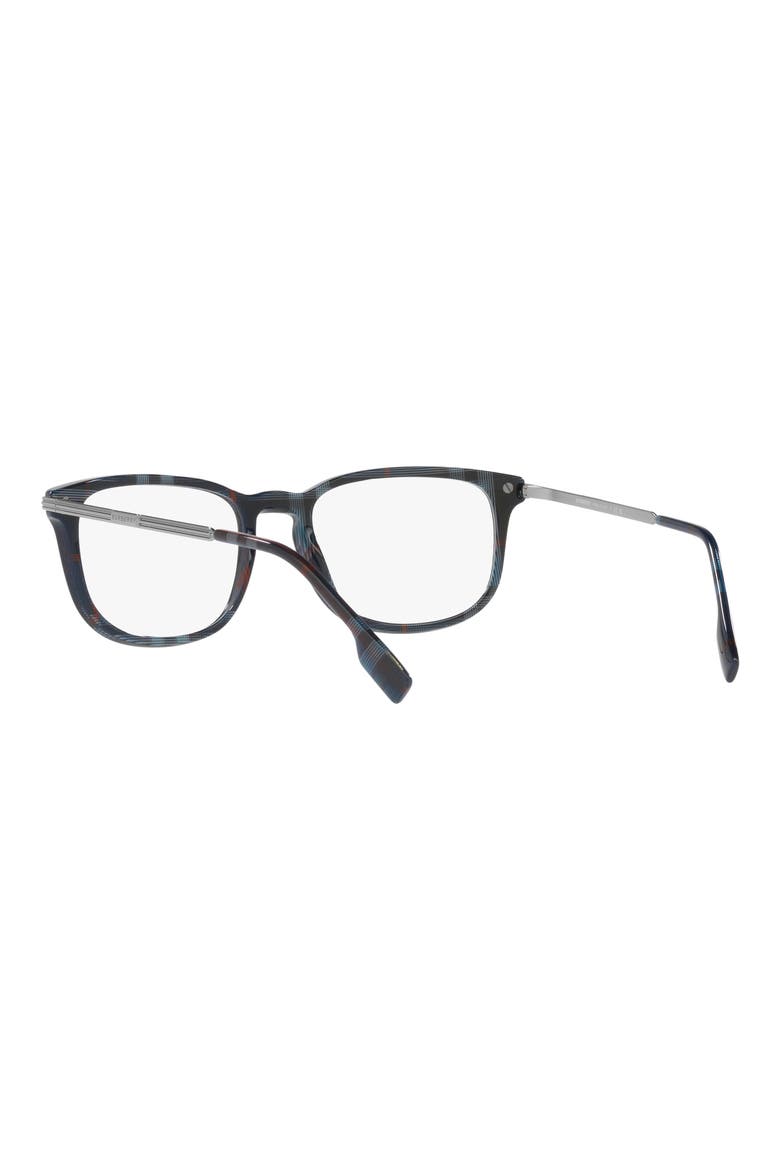 Cedric 54mm Rectangular Optical Glasses, Alternate, color, NAVY