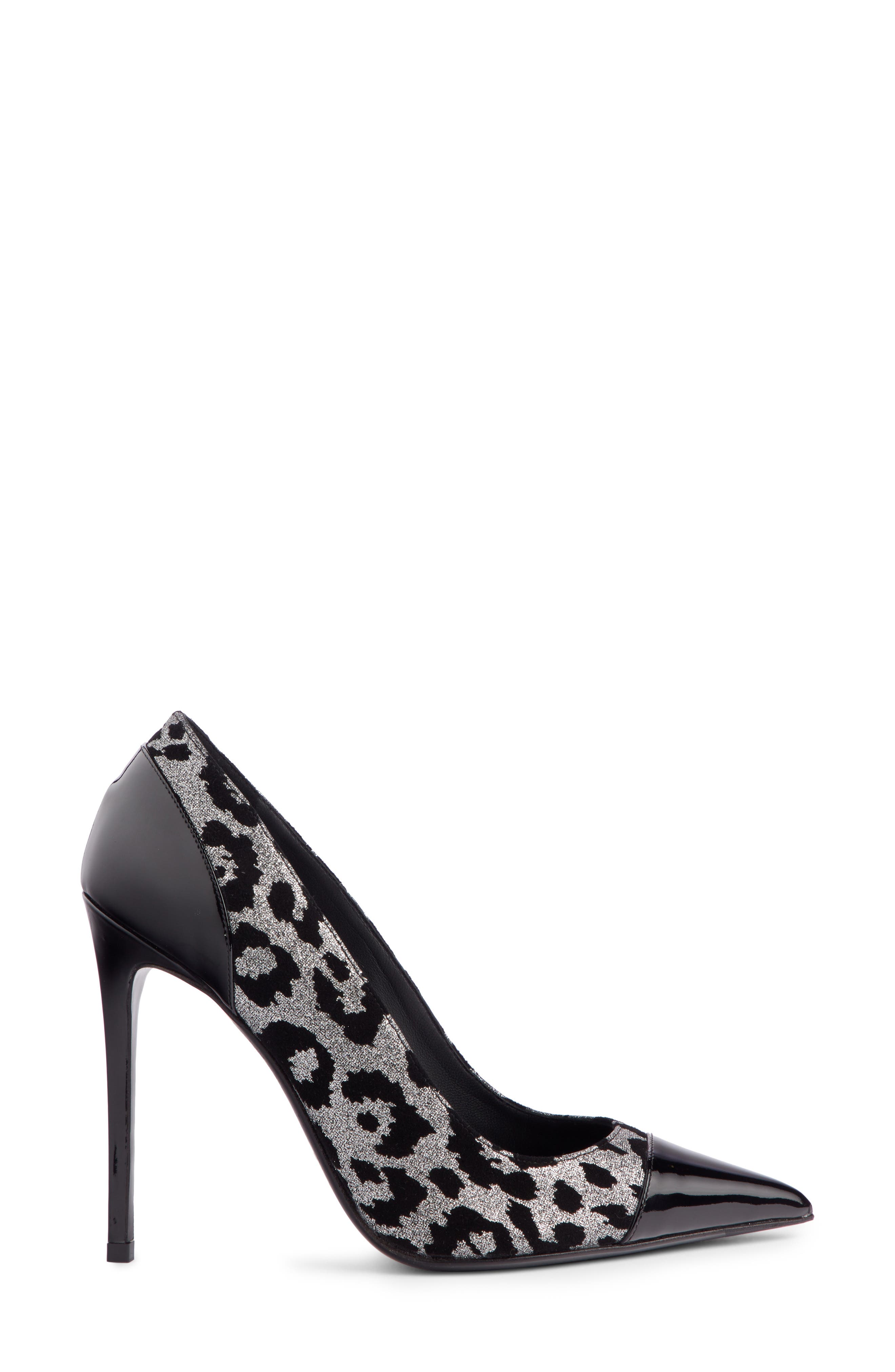 Balmain Daphne Leopard Print Pointy Toe Pump, Alternate, color, 