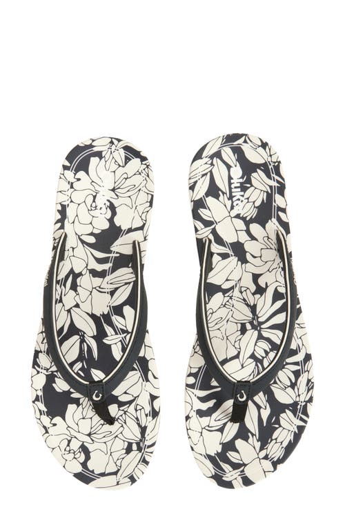 Olukai Uiki Water Resistant Flip Flop In Brown