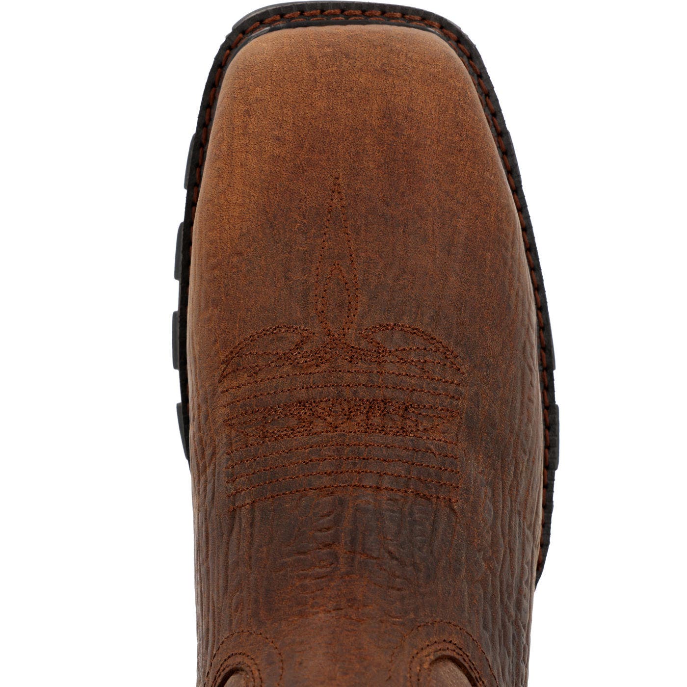 DURANGO Composite Toe Western Work Boot, Alternate, color, Bay Brown And Steel Cut Oat