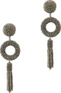 Deepa Gurnani Oliver Beaded Drop Earrings