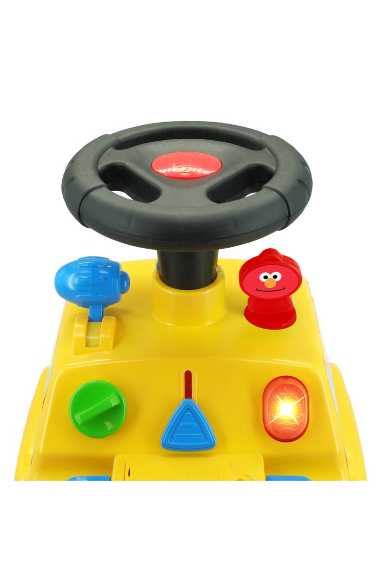 Kiddieland Sesame Street My First Adventure Elmo Lights 
Sounds Rideon, Alternate, color, Multicolored