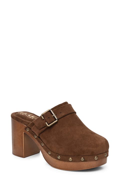 Hammend Faux Leather Clog