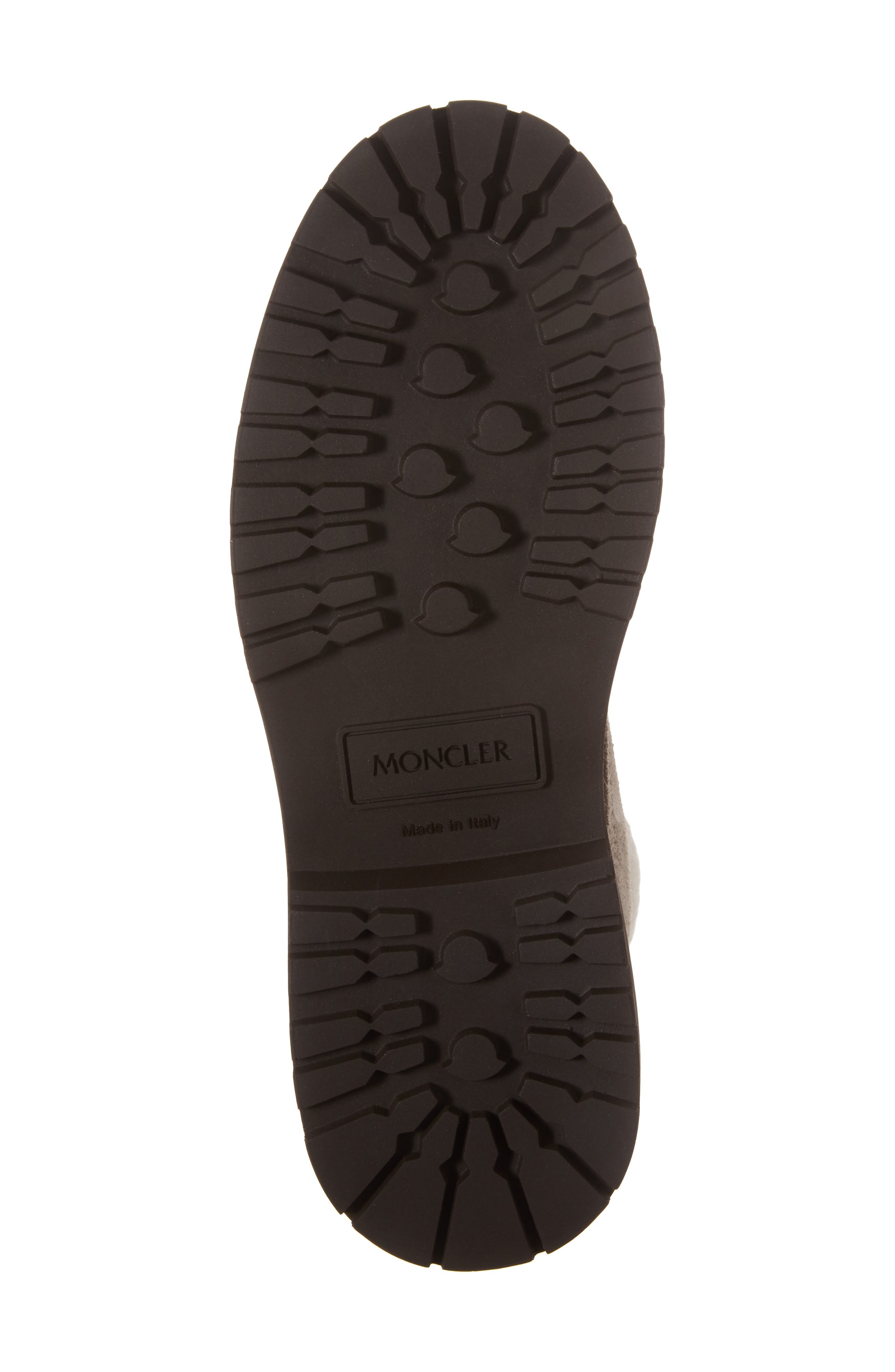 Moncler Patty Scarpa Faux Shearling Cuff Boot, Alternate, color, 