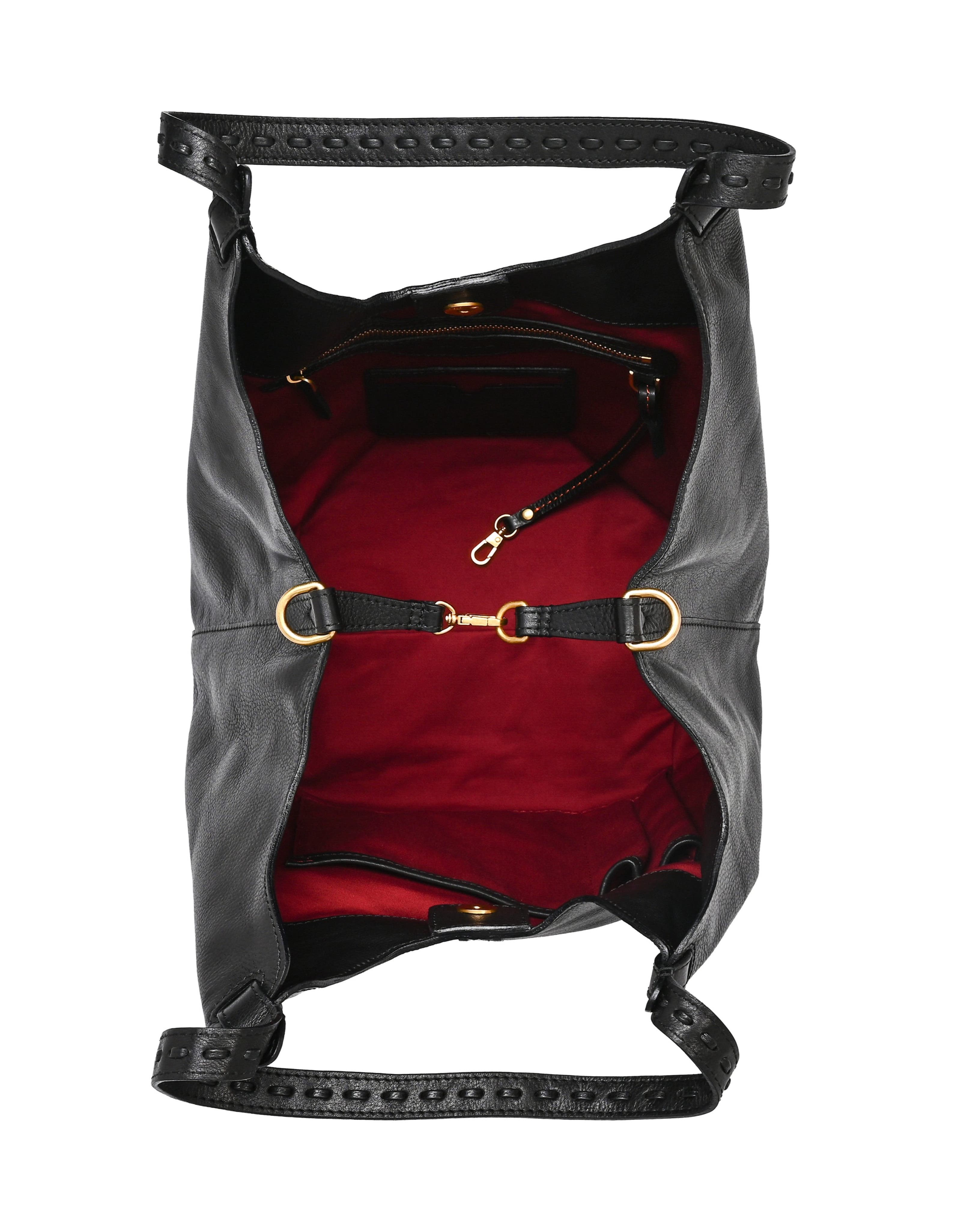 OLD TREND Magnolia Genuine Leather Handwoven Convertible Tote, Alternate, color, Black