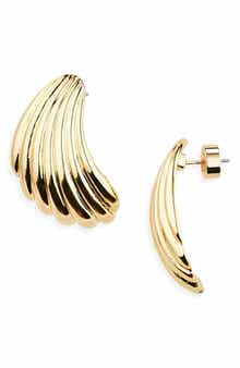 Shell Post Earrings