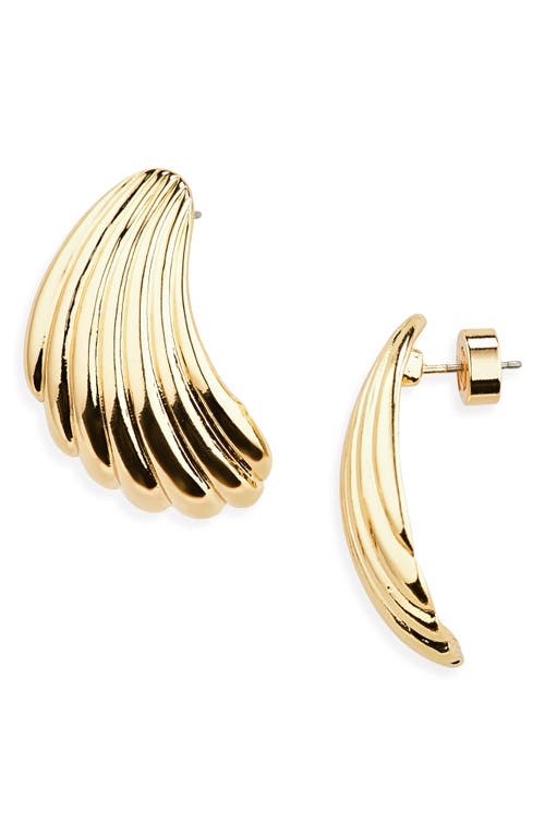 Nordstrom Shell Post Earrings In Gold