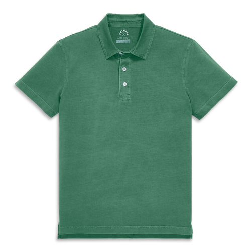 Primary Adult Classic Polo In Garment Dye Chive