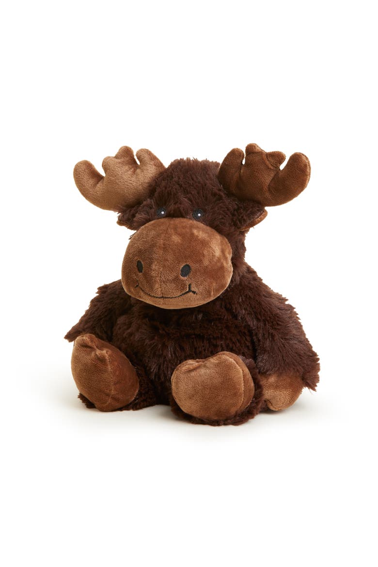 Moose Plush Toy, Main, color, Dark Brown