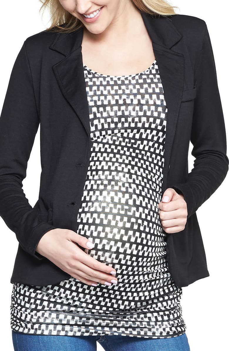 Tart Maternity Essential Maternity Blazer, Main, color, 