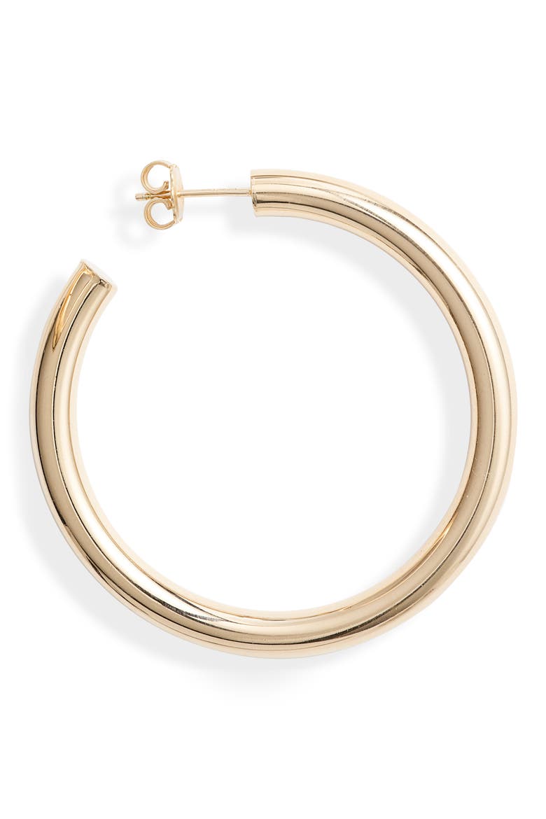Lou Medium Hoop Earrings, Alternate, color, GOLD VERMEIL