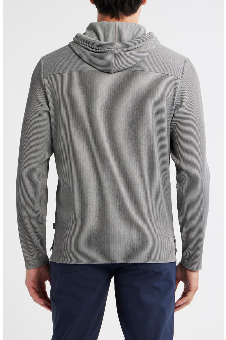 Hoppin Heathered Performance Hoodie, Alternate, color, HEATHER THUNDER