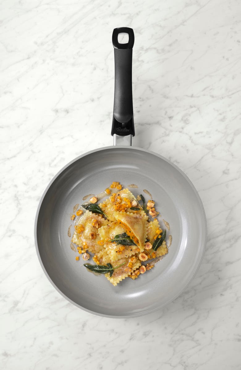 Fissler Ceratal Classic Ceramic Non-Stick Frying Pan, Alternate, color, Warm Grey