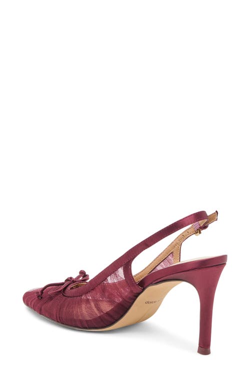 Dolce Vita Yela Slingback Pointed Toe Pump In Purple