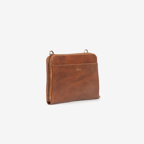 Joyn Crossbody Wallet In Brown
