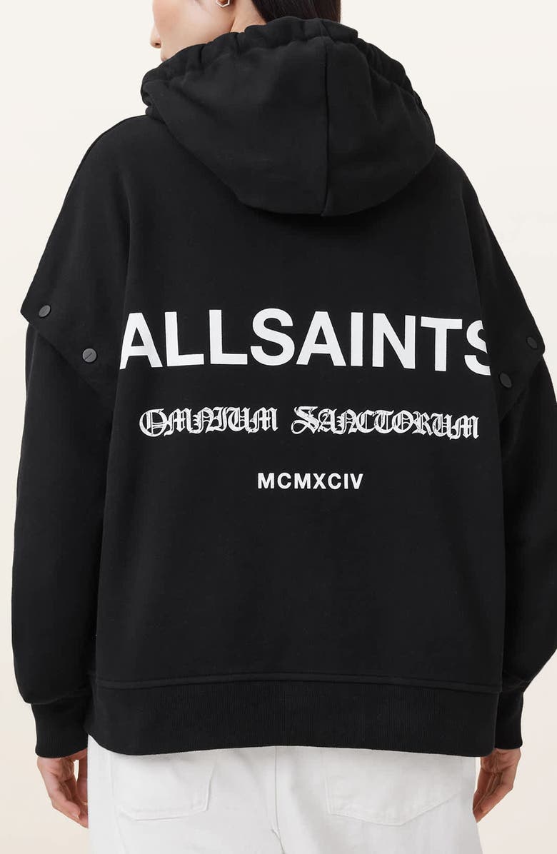 AllSaints Omnium Amphia Hoodie, Alternate, color, 
