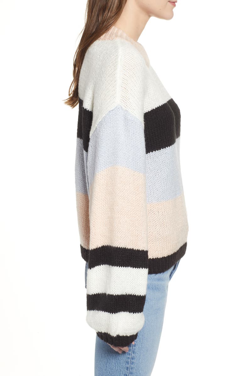 BP. Stripe Sweater, Alternate, color,