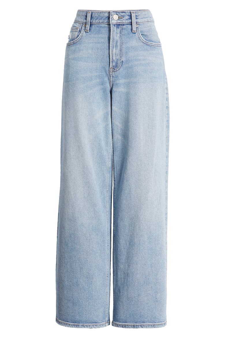 Mid Rise Baggy Jeans, Alternate, color, LIGHT WASH