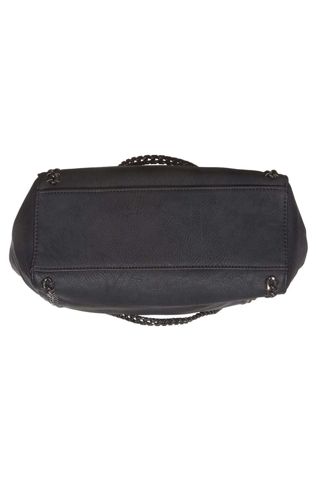 Phase 3 Chain Faux Leather Tote, Alternate, color, 