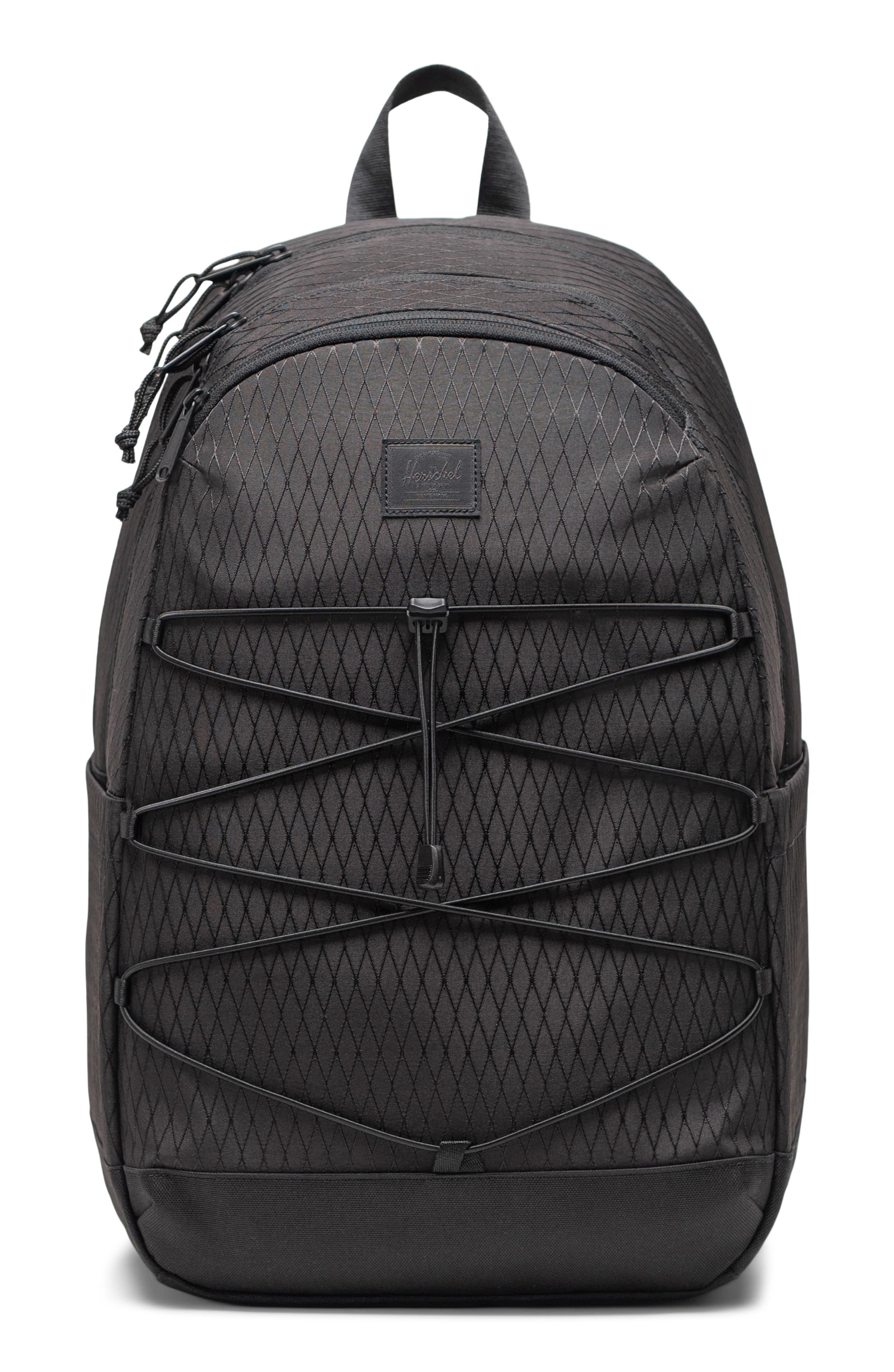 Herschel Supply Co. Kingston Backpack, Main, color, Black Diamond/Black
