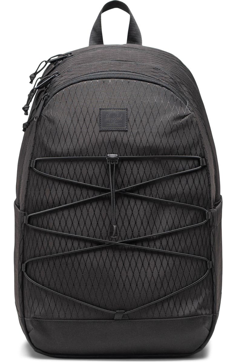 Herschel Supply Co. Kingston Backpack, Main, color, Black Diamond/Black