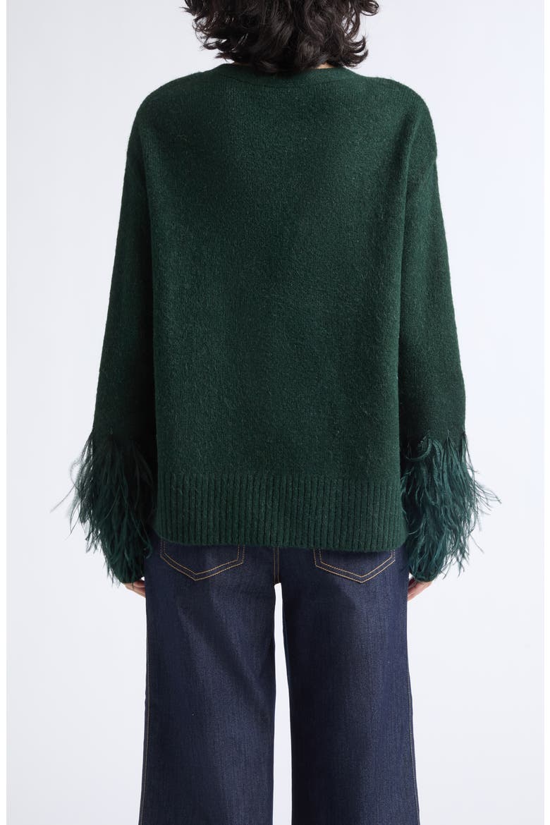 Briana Cardigan, Alternate, color, DEEP MALACHITE
