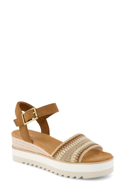 Diana Platform Wedge Sandal (Women)