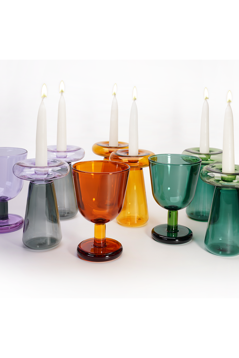 Shabbat Set, Alternate, color, Emerald + Grass