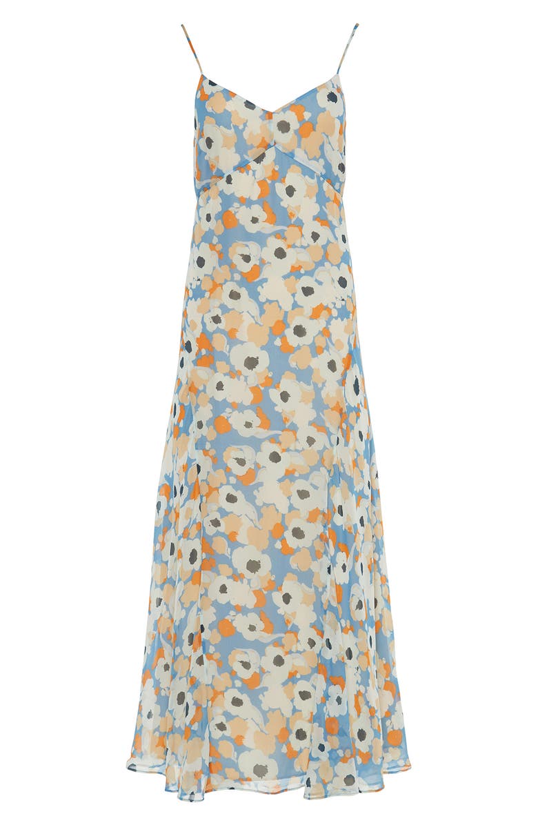 Joie Markus Floral Silk Maxi Dress, Alternate, color,
