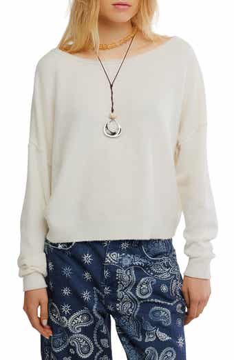 Free People See Me Bateau Neck Sweater