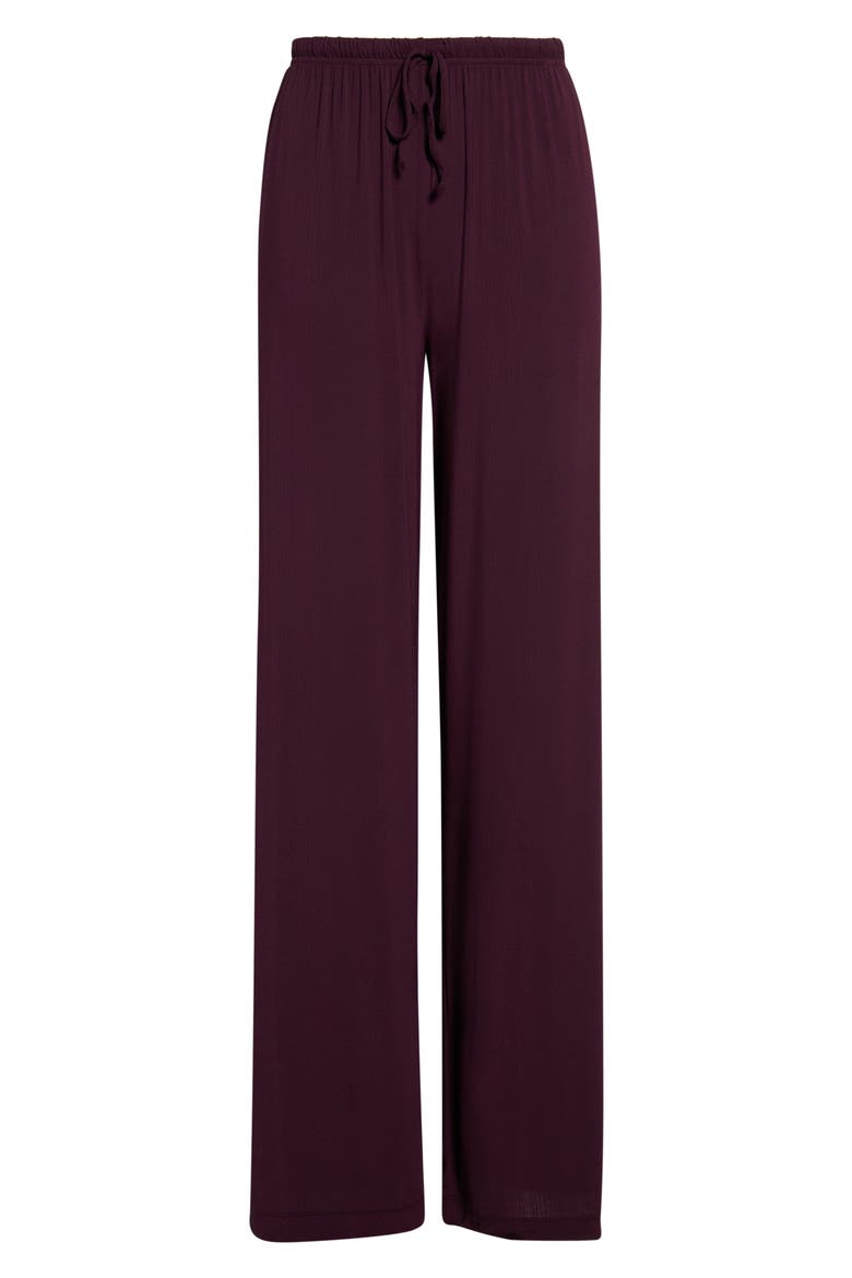 Cloud Sleep Pajama Pants, Main, color, CURRANT