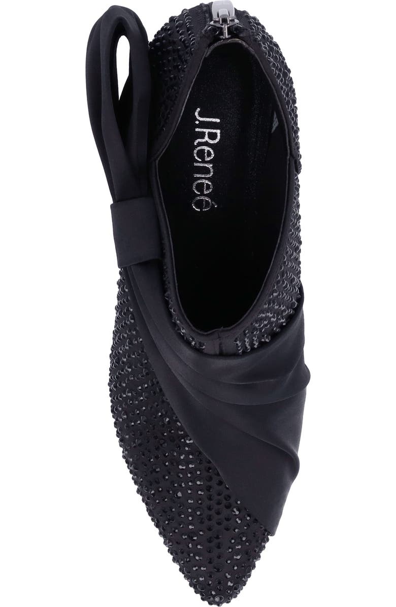 J. Reneé Elettra Pointed Toe Bootie, Alternate, color, Black