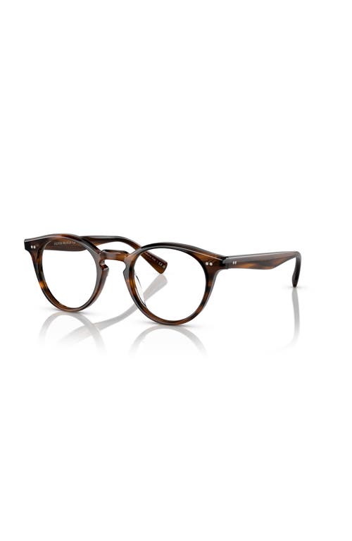 Oliver Peoples 48mm Phantos Optical Glasses In Brown