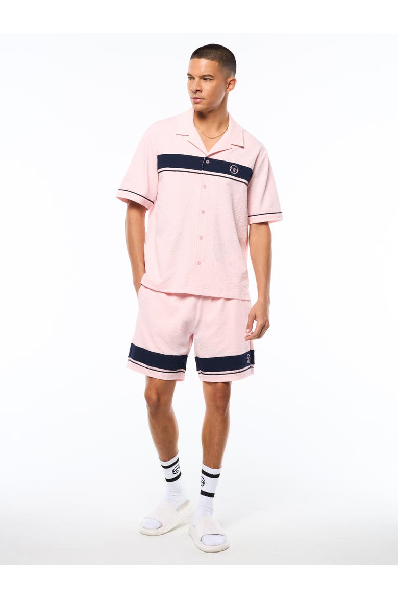 Annata Cabana Shirt, Alternate, color, BARELY THERE