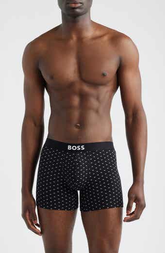 Assorted 3-Pack Stretch Cotton Boxer Briefs