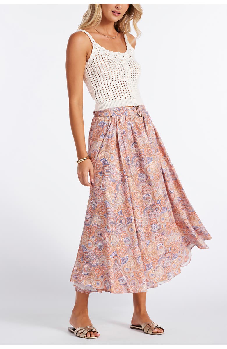 Bishop + Young Keena Open Crochet Sweater Tank, Alternate, color, Shell