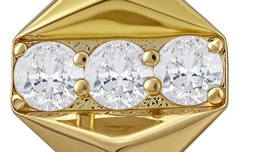 Vince Camuto Set Of 3 Assorted Stud Earrings In Gold