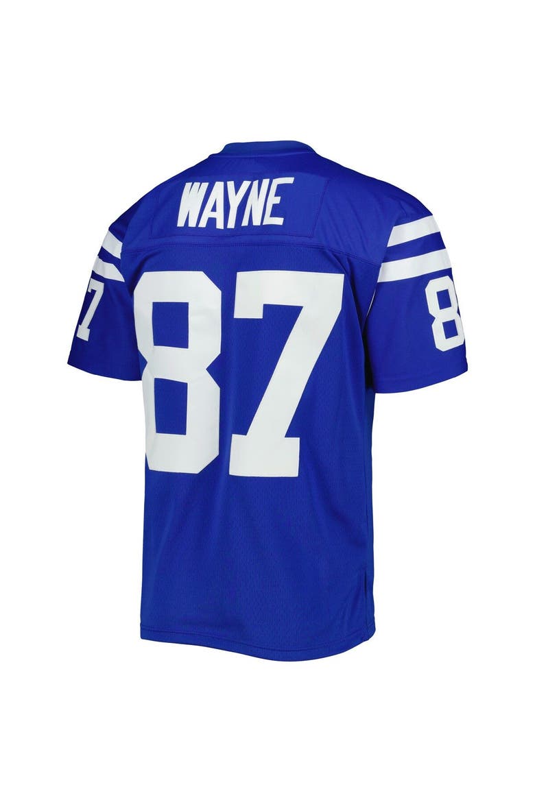 Men's Mitchell & Ness Reggie Wayne Royal Indianapolis Colts Legacy Replica Jersey, Alternate, color, Royal