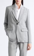 Emporio Armani Structured Single Button Blazer