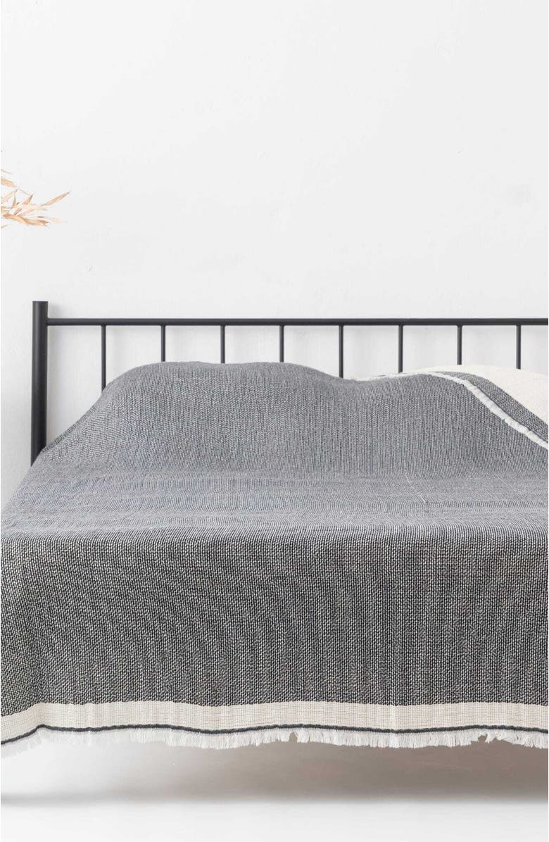 Olive & Linen Dream Blanket, Alternate, color, 